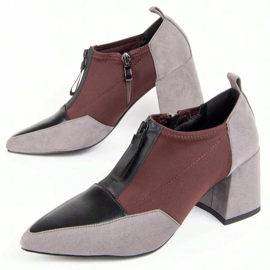 Montevita Miriel2 Comfortable High Heel Shoe Delivery 24/72H To Spain (Peninsula)✅ - Grey - View 1