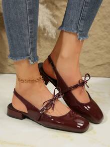 New Fashion Women Flat Casual Shoes, Minimalist Design For Daily Wear