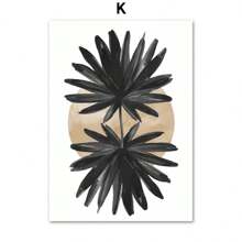 1pc Abstract Minimalist Shapes Illustration Wall Art Canvas Painting Boho Posters And Prints Modern Pictures For Living Room Decor No Frame