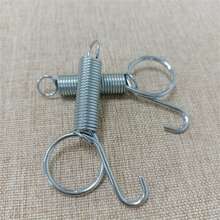 2 à 4 pièces/paquet de crochets à ressort, fournitures pour cage de lapin, crochets de porte de cage, crochets de porte de cage, crochets à ressort, crochets d'élevage d'animaux, crochets de cage pour chats et chiens, crochets en métal à ressort pour cage, outils de quincaillerie pour animaux de compagnie