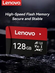 Lenovo 内存卡 512G 32GB 64GB 128GB 256GB U3 迷你 SD 卡 Class 10 TF 闪存卡 Micro TF SD 卡 内存卡 适用于手机 PC 耳机 扬声器 高清相机 PSP SD 适配器