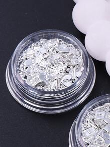 Sliver Heart Lock & Key Nail Art Decoration With 0.8Mm Steel Beads, Valentine'S Day Luxury Heart Lock Key Manicure Charm, Y2K Nail Gems Nail Art Ornaments For Nail Salon, Manicure Art Accessories Tools, Great Gift For Girl And Woman, Nail Supplies Nails Nail Charms