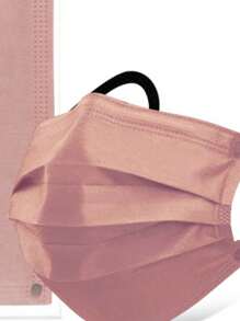 10pcs Morandi Color Disposable Face Masks, Dust-Proof Masks In Individual Packaging