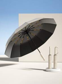 1. 全自动折叠伞，带扣，方便携带。更大、更厚、更耐用。男女通用，便携防风，双层防风设计，多种伞骨可选，手柄可选按钮式或旋转式，多种颜色可选。户外、花园、旅行必备、便携必备、沙滩必备、毕业季、毕业典礼、毕业礼物、毕业赠礼、祝贺毕业、毕业典礼、优秀毕业生、毕业派对、户外必备、旅行便携、徒步必备、露营必备、便携工具、夏季必备、夏季便携 - 彩色 - 查看 9