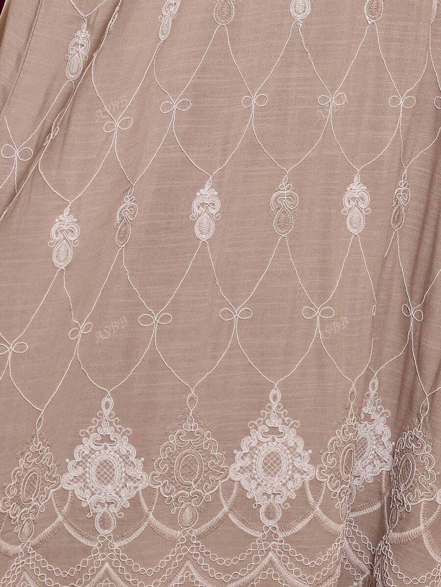 Embroidered Elegant Jalabia Dress, Aramaic Arab Women's Wear, Fashion