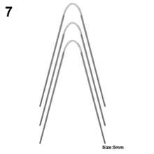 3 Pcs/Set Circular Knit Needles Cable Knitting Needles Metal Flexible Stainless Steel For Babies Sleeves Socks Sewing Accessories