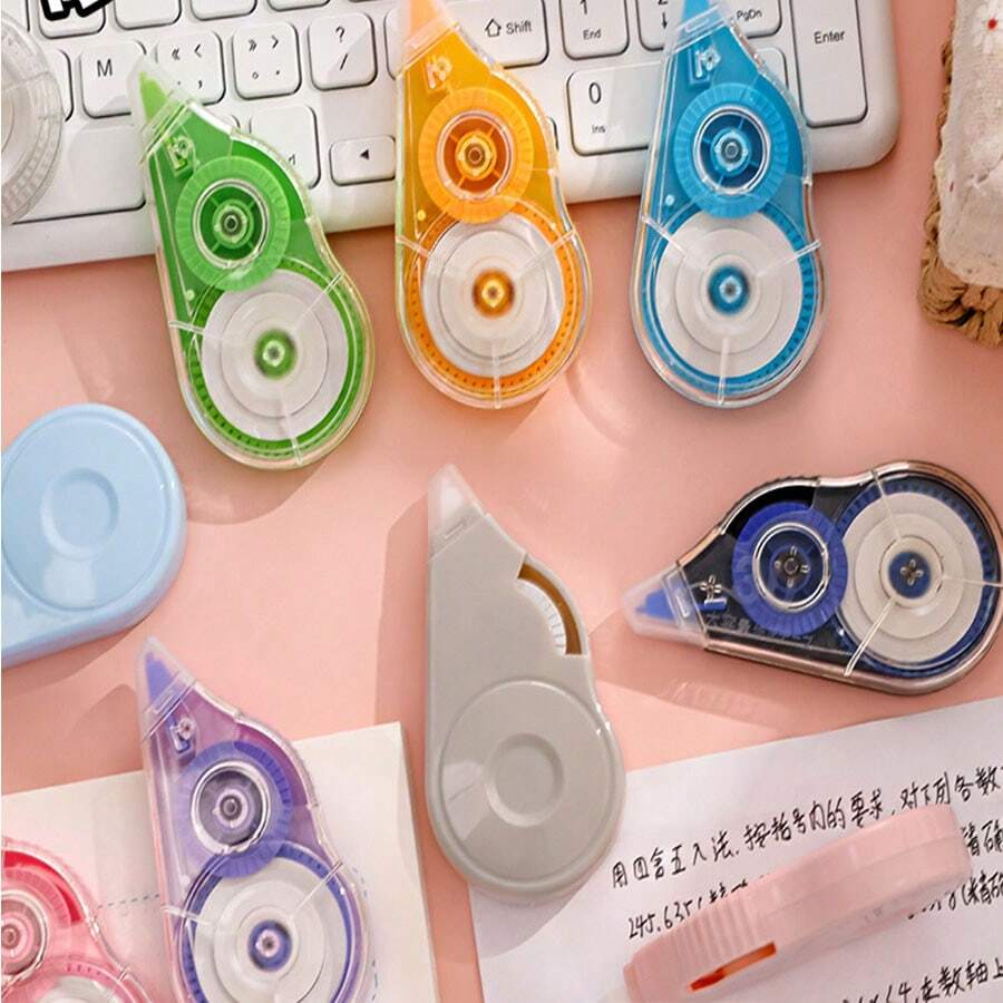 Morandise Correcting Tape, High-Quality Large Capacity Boxed Correction Tape, Continuous Tape, And Stationery For Learning