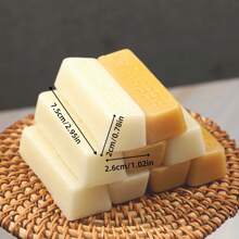 20/10/5/2/1pc 1oz Pure Natural Beeswax Blocks, No Additives, Suitable For Homemade Candles, DIY Lotions, Home Polishing, Jewelry Making, Etc.