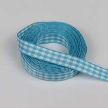 Gingham Ribbon Plaid Ribbon For Gift Wrapping Party Wedding Christmas Decoration