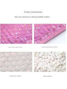 10pcs Pink Bubble Mailing Bags Self Seal Padded Envelope Bags Poly Bubble Mailers Bag Gift Packaging Bag Wedding Favor Bag Big Bags
