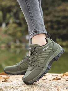 Women's Hiking Climbing Shoes, Non-Slip Travel Outdoor Sports Casual Workwear Shoes