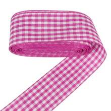 Gingham Ribbon Plaid Ribbon For Gift Wrapping Party Wedding Christmas Decoration
