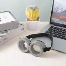 1pc Steampunk Goggles With Adjustable Strap, Suitable For Costume & Role-Playing - Multicolor - View 5