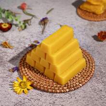 20/10/5/2/1pc 1oz Pure Natural Beeswax Blocks, No Additives, Suitable For Homemade Candles, DIY Lotions, Home Polishing, Jewelry Making, Etc.