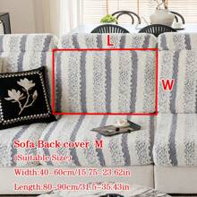 1 件加厚保暖软绒提花防滑沙发座垫套，现代简约风格柔软亲肤宠物防脏弹力沙发套，秋冬季防猫抓沙发套适用于 L 型组合沙发和 1/2/3/4 座沙发 - 灰色 - 查看 12