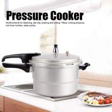 3L/5L Pressure Cooker,Aluminum Alloy Pressure Pot,And Durable Small Pressure Cooker,3L/5L Pressure Canner For Gas Stove Induction Cooker - Silver - View 4