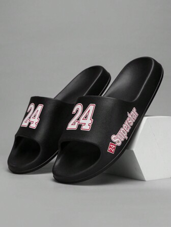 男女通用轻便厚底软底防滑拖鞋，透气时尚室内/户外穿着