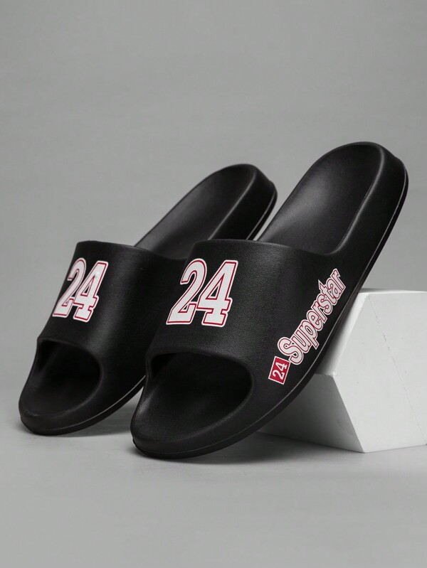 Unisex Lightweight Thick Sole Soft Bottom Anti-Slip Slippers, Breathable Fashionable Indoor/Outdoor Wear