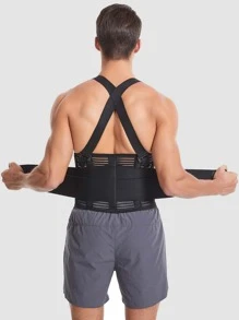 Correa para el hombro universal para hombres, con diseño cómodo y transpirable, que mejora la confianza en el Body, ligera y flexible, ideal para uso diario, oficina, deportes y ejercicio