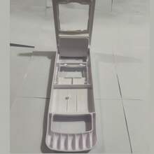 16 件升级版蔬菜切菜机、多功能水果切片机、食物磨碎机、蔬菜切碎机、带容器的刀具套装、带可更换刀片的洋葱切碎机、土豆切菜机、厨房小工具