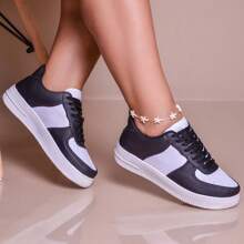 Women Wedge Sneakers - Gris Oscuro - Ver 3