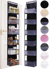 1pc 4 Layer Over The Door Hanging Organizer,Cosmetics Wall Hanging Storage Organizer,Large Capacity Mesh Holder With Clear Pockets Hanging Storage Bag,For Kitchen Nursery Bathroom Closet,Bedroom,Dorm,Baby Diapers,Kids Toys.(4 Layer Multicolor)Bedroom,Organizer,Organiser,Home Storage,White T Shirt Women,Black Pants Women,Ladies Winter Clothes,Dress,Winter Clothes For Ladies,Elegant Woman Dresses,White Shirt For Ladies,Long Sleeve,White Jumpsuit For Women,Spring Dresses For Women,Spring Outfits For Women,Spring,Spring Clothes,Minimalist,Summer Tops