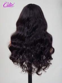 Celie Hair 6x5 Wear&Go Glueless Wig Human Hair Pre Plucked Hairline Pre Bleached Pre Cut Body Wave Lace Closure Wig 180% Density - SNatural - View 9