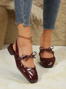 New Fashion Women Flat Casual Shoes, Minimalist Design For Daily Wear