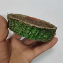 1 pezzo Ciotola per la somministrazione di rettili, con design realistico di un tronco d'albero, in materiale ABS, senza ricarica, senza batterie richieste, ideale per lucertole, tartarughe, rane cornute, mangiatoia per uccelli da giardino esterno e fontana, ciotola per alimenti per animali domestici creativa