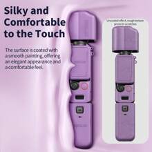 STARTRC 5 件/套 DJI Pocket 3 口袋相机硅胶保护套，包括机身、镜头盖、防摔配件