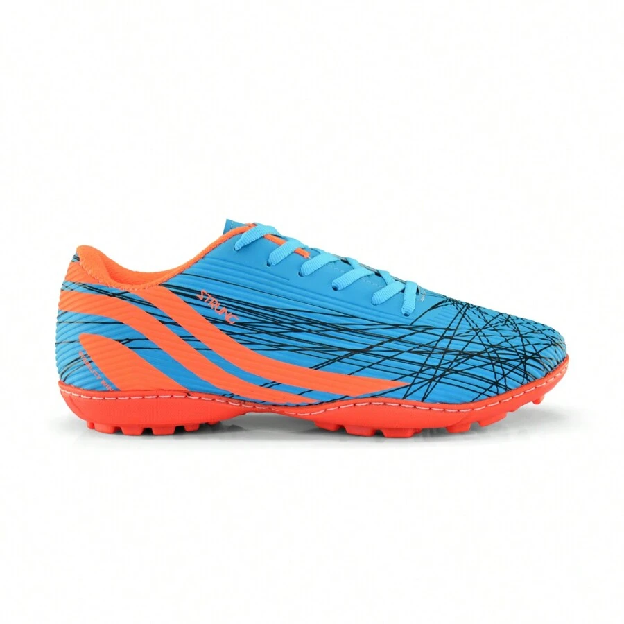 Men's Society Cleats Men's Football Cleats Stitched Reinforced Promotion - 藍色 - 查看 1