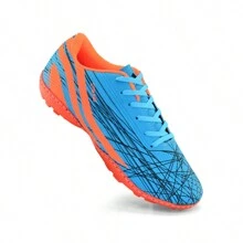 Men's Society Cleats Men's Football Cleats Stitched Reinforced Promotion - 藍色 - 查看 2