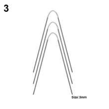 3 Pcs/Set Circular Knit Needles Cable Knitting Needles Metal Flexible Stainless Steel For Babies Sleeves Socks Sewing Accessories