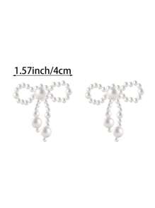 5 sztuk - ręcznie tkana perłowa kokarda, rękodzieło w kształcie serca DIY, dekoracja w postaci sztucznej perły, łańcuch koralikowy, artykuły imprezowe, bukiet róż, akcesoria do aranżacji, przyjęcia świąteczne i dekoracje kwiatowe DIY