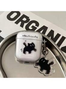 可爱有趣的小狗耳机保护套，适用于 第三代、 1/2 保护套，卡通可爱 Pro、 Pro 2 保护套，时尚保护套，馈赠佳品