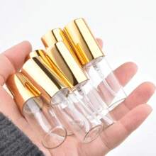 50Pcs 5ml Portable Empty Cosmetic Case Travel Spray Bottle Perfume For Gift Sample Mini Bottle Parfum Makeup Containrs