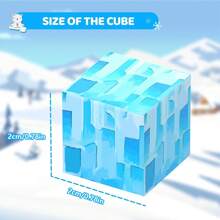 Magnetic Building Block Set To Create Fridge Kingdom World, Kids STEM Sensory Cube Construction Montessori Educational Toy, Build Magnetic Mining World To Improve Problem-Solving Ability, Halloween & Christmas & Birthday Gift, Magnetic Blocks Toy Set, Perfect Sensory DIY Toy For Boys & Girls, Endless Fun (Some Colors & Patterns Randomly Styles)