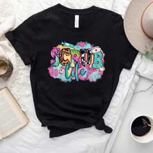 6 حبة/مجموعة ملصقات الطباعة النقالة لنمط حياة الممرضة ، زخارف الرقعة المطبوعة القابلة للغسيل للتطبيق على التي شيرت