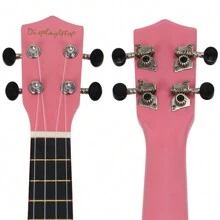 21 Inch Soprano Ukulele,Professonial Ukele  With Gig Bag, Picks,Extra Strings - Pink - View 7