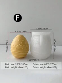 Formy do świec Love And Egg, dekoracje, formy do rzeźbienia w kształcie gwiazdek DIY, świece zapachowe, świeczniki, dekoracje do domu z żywicy, silikonowe formy do świec, nadają się również do tworzenia dekoracji z gipsu