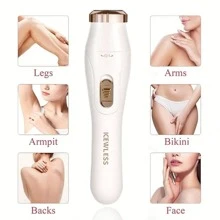 Set eléctrico multifuncional 3 en 1 para el cuidado de la belleza de la mujer: afeitadoras, afeitadoras de axilas, recortadoras de vello nasal eléctrico, removedores de cabello intercambiables de múltiples cabezales, recortadoras de barba para hombres, afeitadoras para partes íntimas portátiles, para uso en todo el Body, regalo para vacaciones