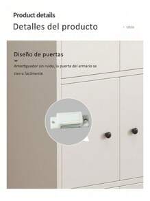 Ropero Blanco Closet Organizador De Ropa Closet Modernos - Blanco - Ver 4