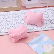 3PCS/1PC Office Desk Mouse Wrist Pad, Computer Typing Wrist Rest, Anti Friction, Warm, Ergonomically Designed, Suitable For Office, Study, And Computer Use,
