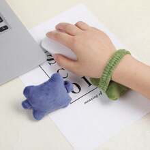 3PCS/1PC Office Desk Mouse Wrist Pad, Computer Typing Wrist Rest, Anti Friction, Warm, Ergonomically Designed, Suitable For Office, Study, And Computer Use,