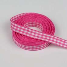 Gingham Ribbon Plaid Ribbon For Gift Wrapping Party Wedding Christmas Decoration