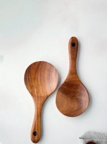 1 件红木饭勺、木勺、不粘锅铲、红木铲、厨房小工具、调味勺、小厨房勺、调味勺厨房配件 - 彩色 - 查看 7