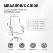1pc Stretch Computer Office Chair Slipcovers, Waterproof Chair Covers, Chair Protector Cover For Living Room Office Home Decor