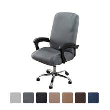 1pc Stretch Computer Office Chair Slipcovers, Waterproof Chair Covers, Chair Protector Cover For Living Room Office Home Decor