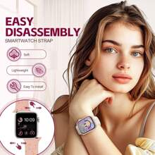 CyberDyer 1 szt. silikonowy pasek sportowy do zegarka kompatybilny z paskiem do zegarka 42 mm 44 mm 45 mm 46 mm 49 mm Modny pasek do zegarka smartwatch Miękki oddychający kolorowy pasek z kropkami dla mężczyzn i kobiet