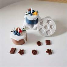 1PC/Silicone Heart-Shaped Gemstone Mold, Suitable For Handmade Production - Light Grey - View 10
